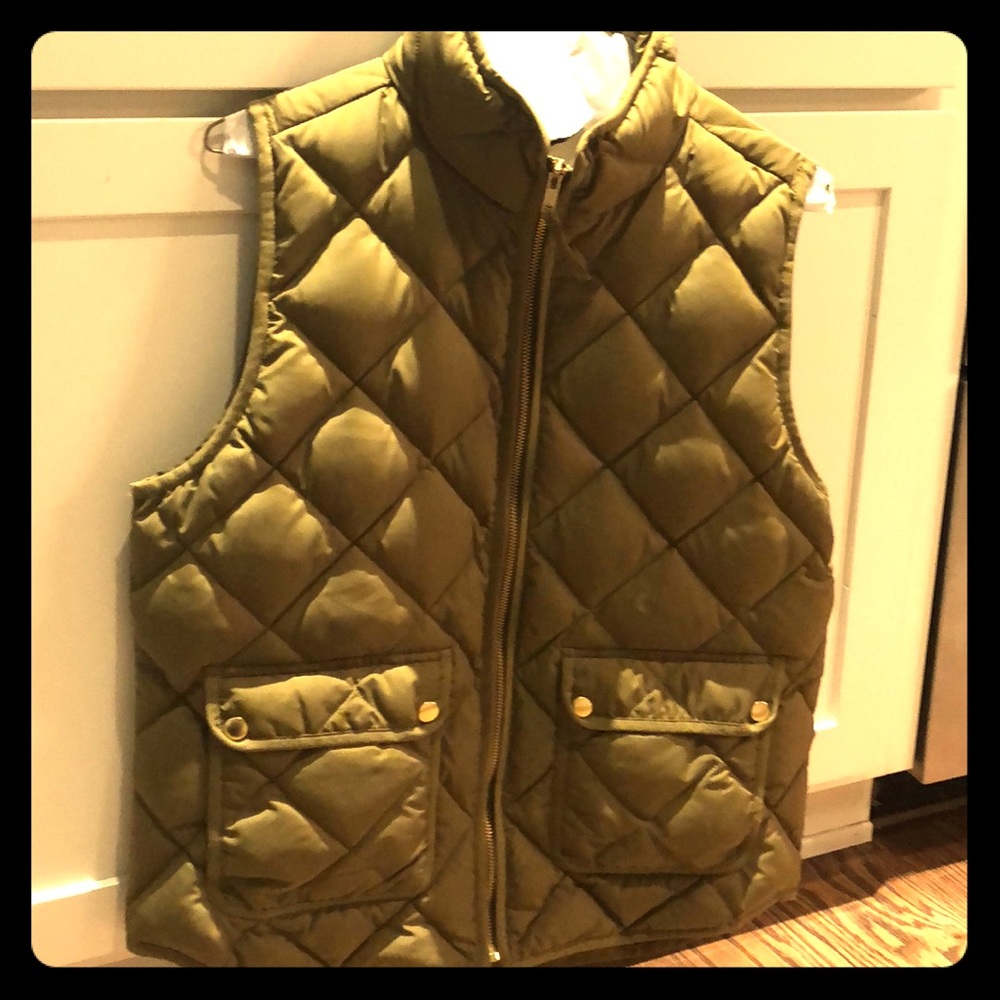 JCREW puffer vest